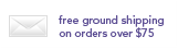 free ground shipping on orders over $75