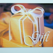 $25 gift certificate